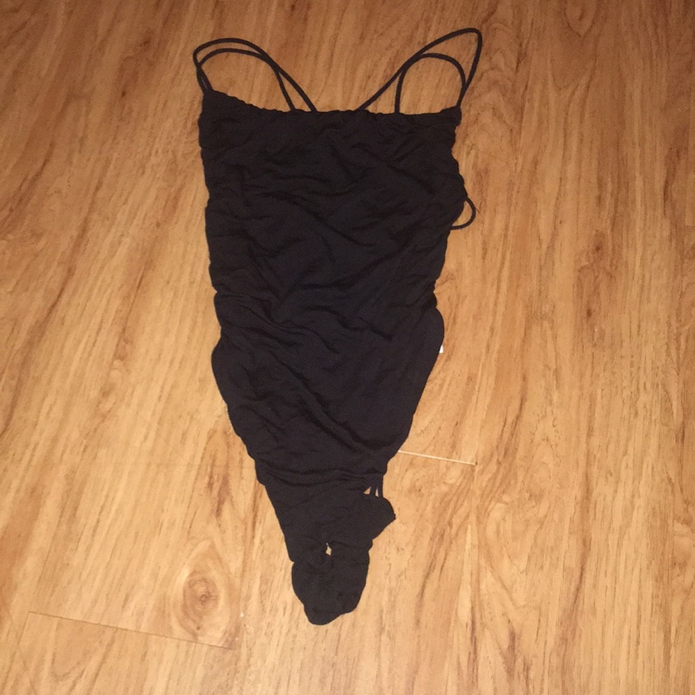 Black tank Top Bodysuit